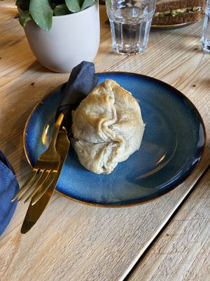 Vegetable pasty  at Susa Plant Based Kitchen in Ryde