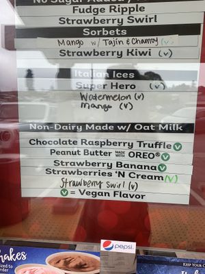 Menu   at Bruster's Real Ice Cream in Aptos