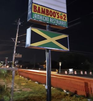   at Bamboo's 2 Jamaican Restaurant in Panama City Beach