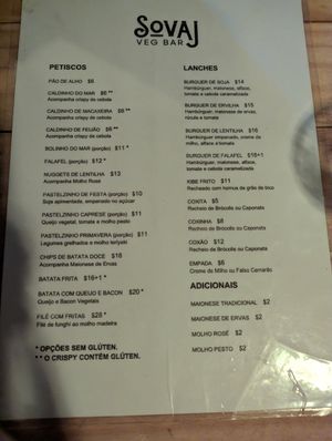  at Sovaj Veg Bar in Recife