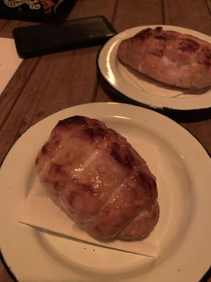 Pão de alho maravilhoso!!  at Sovaj Veg Bar in Recife