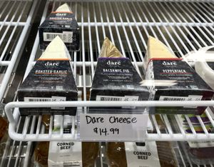 Selection of Cheeses  at Midtown Vegan Deli & Market in Tucson