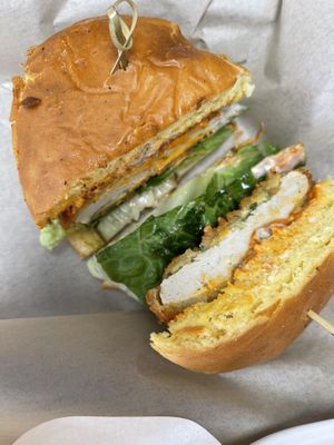 Chick’n Sandwich   at Midtown Vegan Deli & Market in Tucson