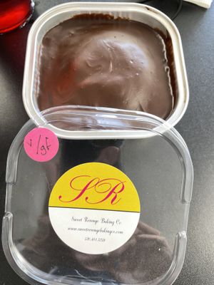 Sweet Revenge Chocolate Brownie - EXCELLENT!!  at Midtown Vegan Deli & Market in Tucson