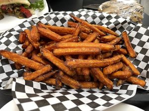 Sweet Potato Fries  at Midtown Vegan Deli & Market in Tucson