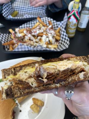 Rueben!!  #Veganuary at Midtown Vegan Deli & Market in Tucson