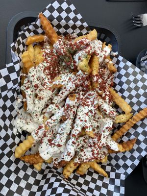 Ranch fries  #Veganuary at Midtown Vegan Deli & Market in Tucson