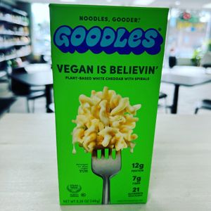 Goodles in the market! at Midtown Vegan Deli & Market in Tucson