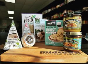 Market items! at Midtown Vegan Deli & Market in Tucson
