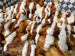 Buffalo ranch fries 🔥🔥🔥😋  at Midtown Vegan Deli & Market in Tucson