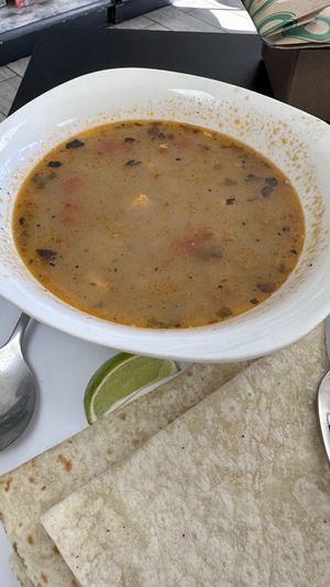 Potato and cheese soup Special   at Midtown Vegan Deli & Market in Tucson