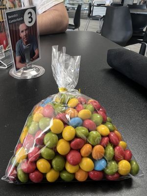 Vegan M&Ms (!!!)  at Midtown Vegan Deli & Market in Tucson