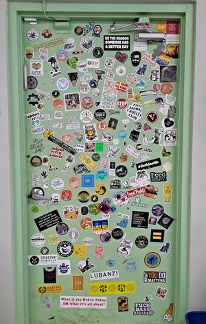 Reminds me of someone - you know who you are 💖 at Midtown Vegan Deli & Market in Tucson