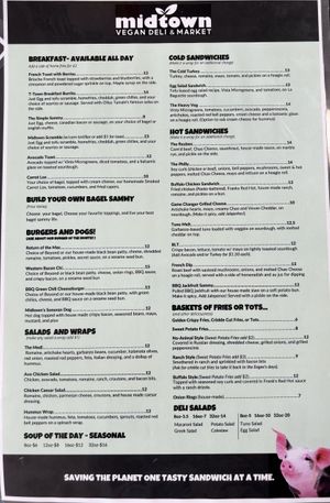   at Midtown Vegan Deli & Market in Tucson