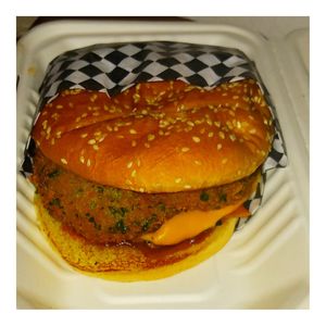 Western Bacon Chi at Midtown Vegan Deli & Market in Tucson