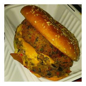 Western Bacon Chi at Midtown Vegan Deli & Market in Tucson