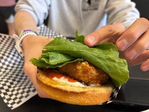 Buffalo chicken  at Midtown Vegan Deli & Market in Tucson