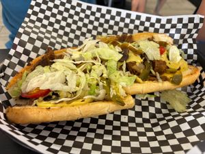 Cheesesteak at Midtown Vegan Deli & Market in Tucson