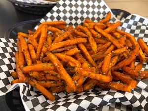 Sweet potato fries at Midtown Vegan Deli & Market in Tucson