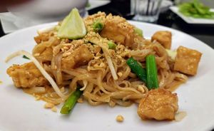 Pad Thai at Spoonful Thai Bistro in West Reading