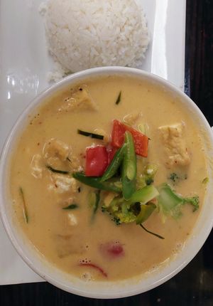 Penang curry at Spoonful Thai Bistro in West Reading