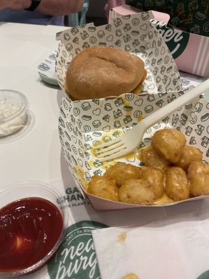   at Neat Burger - Canary Wharf in East London