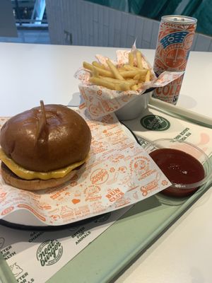   at Neat Burger - Canary Wharf in East London