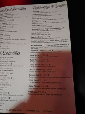  at Indian Spice Cuisine in Squamish