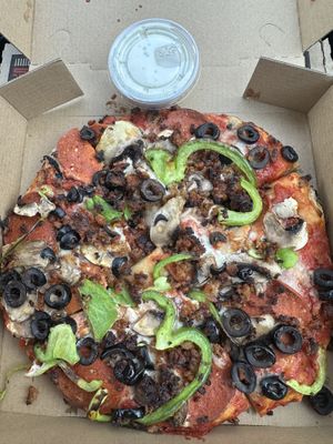 Vegan Combo  at Happy Pizza in Manteca