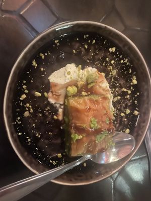 Vegan baklava   at Silk Road in Tilburg