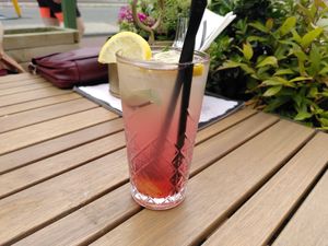 Homemade lemonade at Silk Road in Tilburg