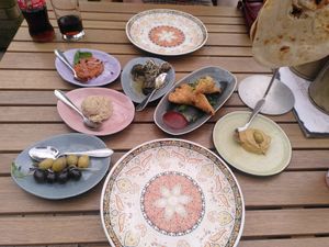 First course at Silk Road in Tilburg