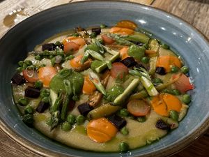 Vegan polenta  at Sea Breeze in Noord