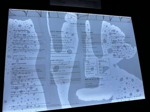 Dinner menu  at Sea Breeze in Noord