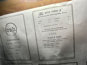 noodle bowl  at bnb - banh mi and beer in Munich