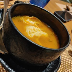 Tom Yum Wonton Soup-Vegan! #Veganuary at KOVE in Coimbatore