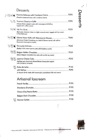 Tun Tim Grob and Nannari Sorbet are supposed to be vegan #Veganuary at KOVE in Coimbatore