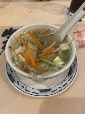 Tofu Suppe  at Kim's Asia in Roetgen