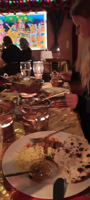 Gemütlich und leckeres Restaurant at Maharaja in Hamburg