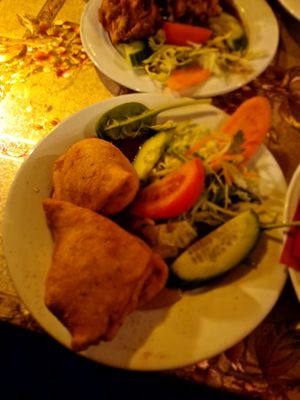 Samosas at Maharaja in Hamburg