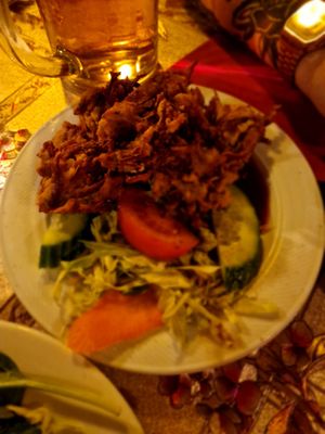 Onion bhaji at Maharaja in Hamburg