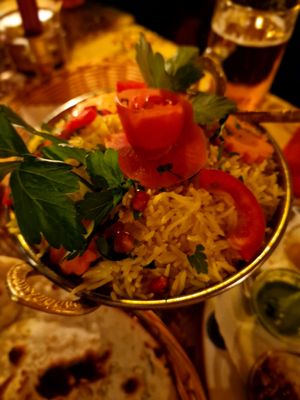 Rice at Maharaja in Hamburg