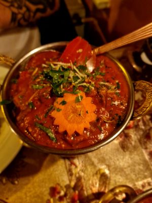 Soya Korma at Maharaja in Hamburg