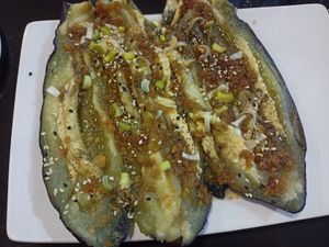 Gaji eggplant at Seoul in Sevilla