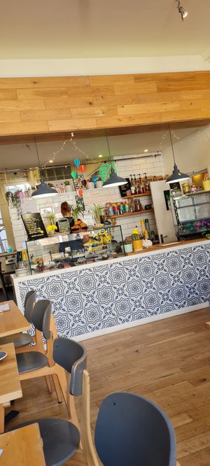 Inside at Flour House in Bristol