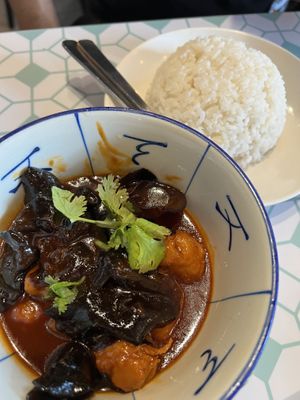 Sweet sour pork rice   at The Hainan Story 海南寶 -Jln Sultan in Central Singapore