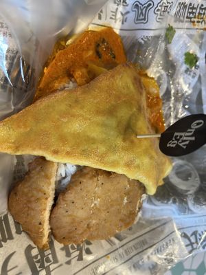 Hainanese curry rice  at The Hainan Story 海南寶 -Jln Sultan in Central Singapore