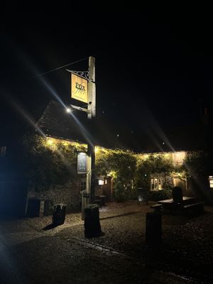 How’s that for mood?  at The Fox Goes Free in Chichester