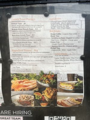 Menu page 2: drinks   at Cafe Moulin in Pittsburgh