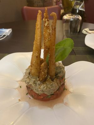 Starter at Ti Toques in Antibes
